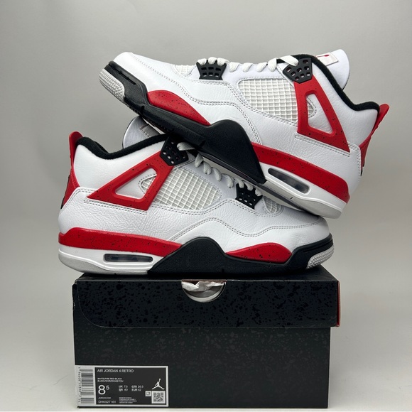 Nike Air Jordan 4 Retro “Red Cement” 2023 - Picture 1 of 4